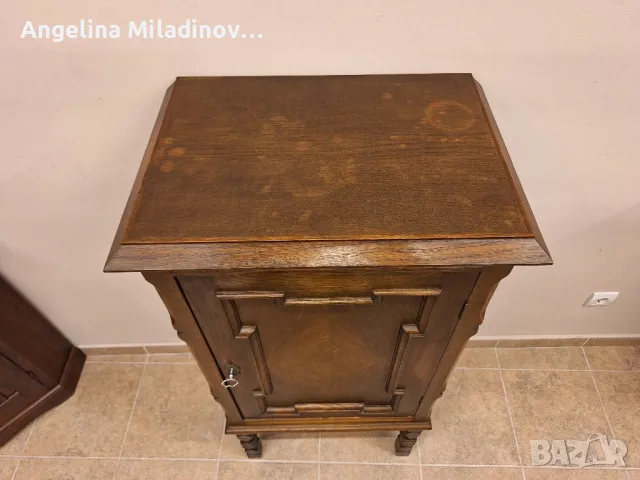 винтидж шкаф дъб масив , снимка 5 - Скринове - 48897975