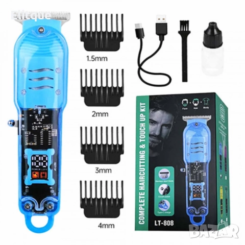 Акумулаторен тример за подстригване и стайлинг ML-808, снимка 2 - Тримери - 52851776