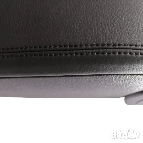 Подлакътник за Ford Fiesta VI 2008-2017 от черна кожа, снимка 3 - Аксесоари и консумативи - 55859908