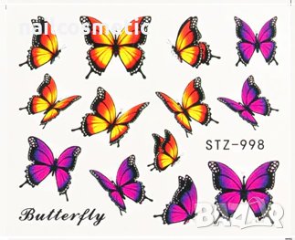 Атрактивни водни стикери за маникюр, снимка 15 - Продукти за маникюр - 23796115