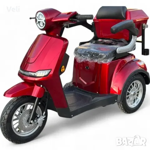 Eлектрическа триколка,скутер B1-1500w нов модел, снимка 10 - Мотоциклети и мототехника - 32510615