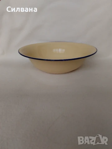 голяма метална чиния, 22 см., снимка 4 - Съдове за готвене - 51285479