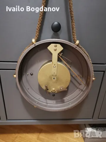 Стар механичен часовник DIEHL, снимка 3 - Антикварни и старинни предмети - 49067078