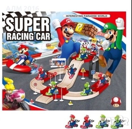 Пистата на Супер Марио , Super Mario писта, снимка 2 - Коли, камиони, мотори, писти - 42825895