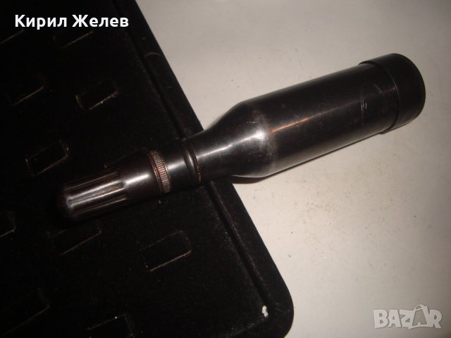 PATENT METROLUB ПИСТОЛЕТ за ГРЕС стар МЕСИНГОВ УРЕД за ГРЕСИРАНЕ на МОТОЦИКЛЕТИ МАРКОВ 18992, снимка 5 - Антикварни и старинни предмети - 31697120