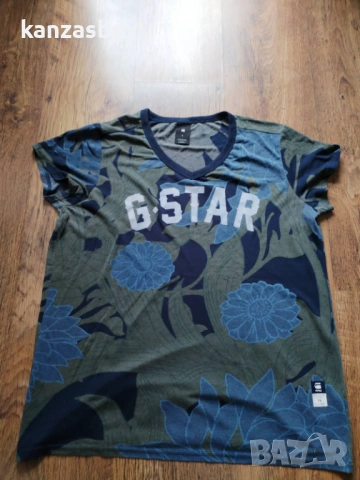 g-star - страхотна дамска тениска КАТО НОВА L, снимка 4 - Тениски - 53910348