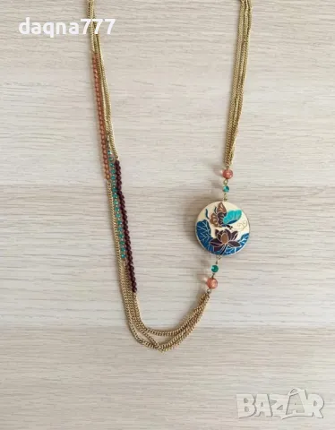 Ретро колие реколта 80-те Германия, снимка 2 - Колиета, медальони, синджири - 49558683