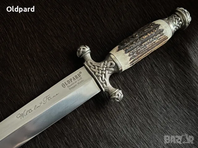 Колекционерска ловна кама. (D210HC), снимка 3 - Ножове - 47981619