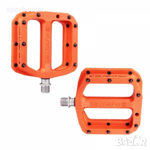 Педали за велосипед BURGTEC MK4 composite Orange, Pedals