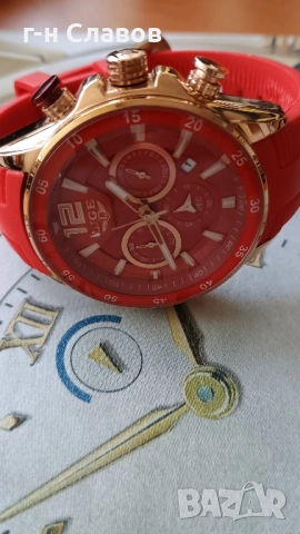 Men Chronograph LIGE LIMITTED! , снимка 6 - Мъжки - 51592428