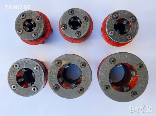 Virax Type62 - Винтонарезка с 12 глави комплект!, снимка 5 - Други инструменти - 35452687