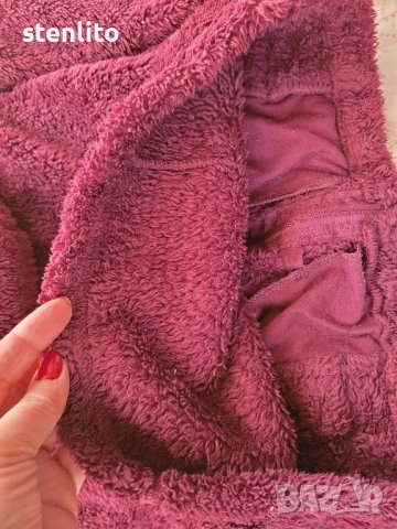 Пухен суитчър с качулка с уши р-р 146/152, снимка 10 - Детски анцузи и суичери - 49335726