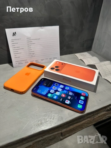 КАТО ЧИСТО НОВ Iphone 17 Pro Max Orange + 2г Гаранция, снимка 7 - Apple iPhone - 54281310