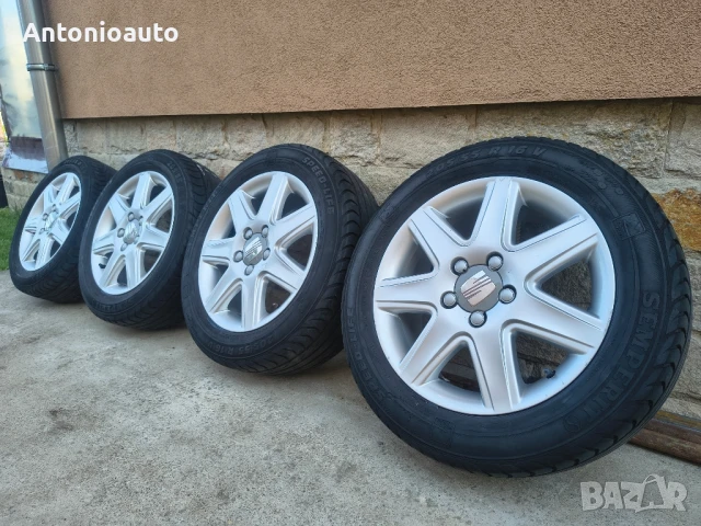 5х112 16 цола  5x112 Seat 5 x 112 джанти Сеат Голф Шкода , снимка 3 - Гуми и джанти - 50649892