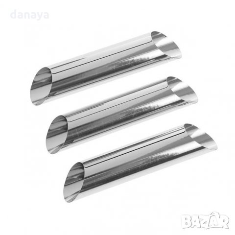 2584 Комплект метални форми за каноли, 3 броя, снимка 9 - Други - 35347901