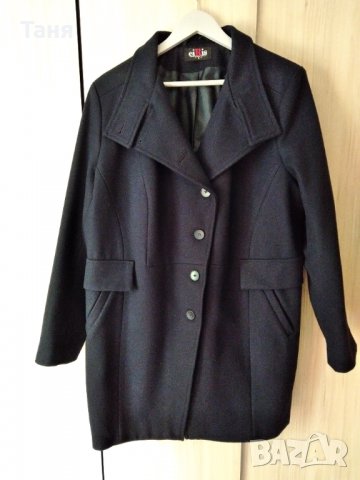 Дамско палто, тъмно синьо, , снимка 2 - Палта, манта - 30455681