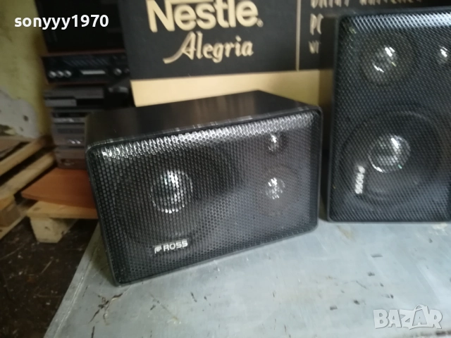 ROSS METTAL SPEAKERS-ВЧЕРА ВНОС ОТ SWISS 0711251538LCHERY2, снимка 10 - Тонколони - 52333311