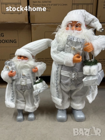 Симпатичен голям Дядо Коледа в различни варианти, Дядо коледа играчка, снимка 10 - Декорация за дома - 52467077