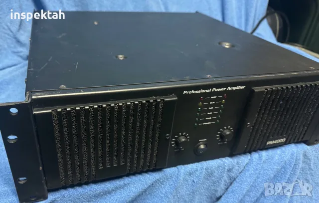 power amplifier PM4000 -2X2000 vata, снимка 2 - Ресийвъри, усилватели, смесителни пултове - 56539739