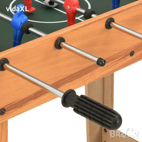 vidaXL Мини футболна маса, 69x37x62 см, клен, снимка 5 - Джаги - 56148392