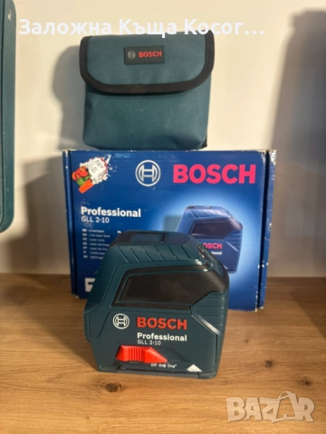 Лазерен нивелир Bosch GLL 2-10