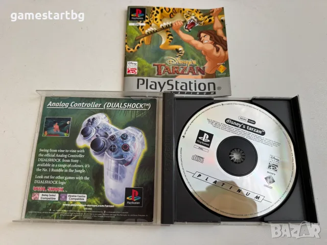 Disney Tarzan за PS1, снимка 3 - Игри за PlayStation - 56039278