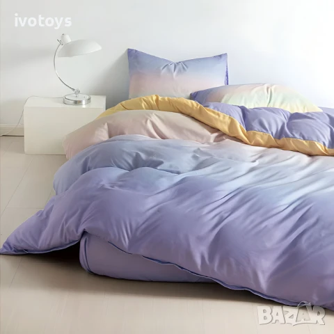 Двулицево спално бельо, 4 части - Модел WS17472, снимка 1
