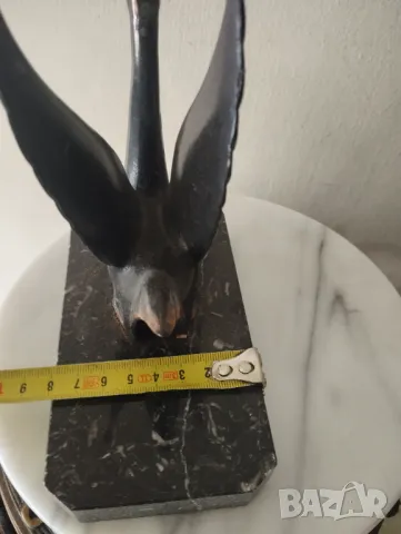 статуетка лебед, снимка 3 - Статуетки - 47688491