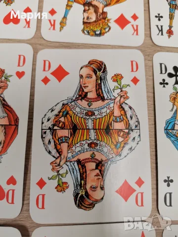 Колода с карти за игра Skat  COEUR, снимка 4 - Колекции - 56125490