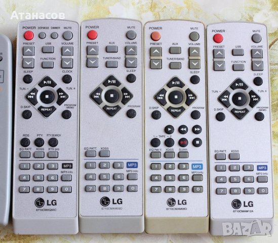 Дистанционно LG и AIWA  AUDIO, снимка 3 - Други - 32116922