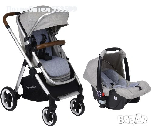 Детска количка-Fisher- Price Geo Travel Sistem-НОВА!!!
