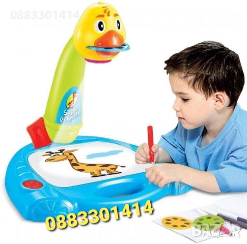 Детски проектор за рисуване 3в1, Пате, снимка 1 - Образователни игри - 38557222