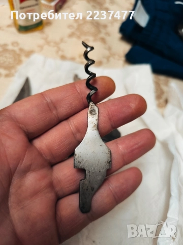 стар туристически нож Петко Денев 5 приставки , снимка 7 - Ножове - 51477104