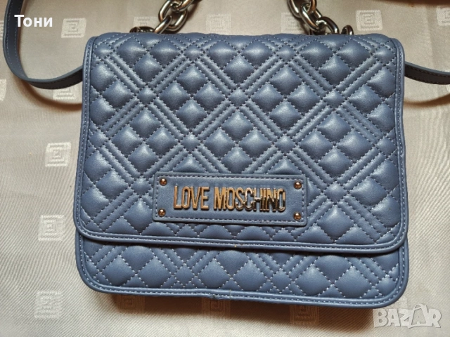Дамска чанта за рамо с верижка  Genuine Love Moschinо, снимка 2 - Чанти - 56234334