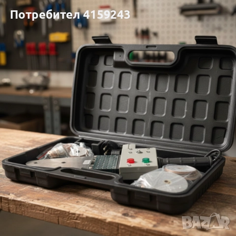 Професионална PPR лепачка 900W с 6 глави (20–63 мм) – Бърз и точен монтаж на водопроводни инсталации, снимка 2 - Други инструменти - 52743347