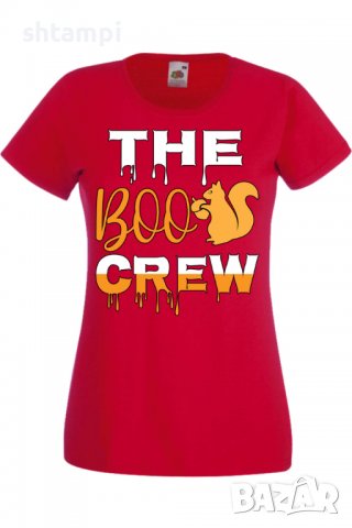 Дамска тениска The Boo Crew 1,Halloween,Хелоуин,Празник,Забавление,Изненада,Обичаи,, снимка 3 - Тениски - 38144164