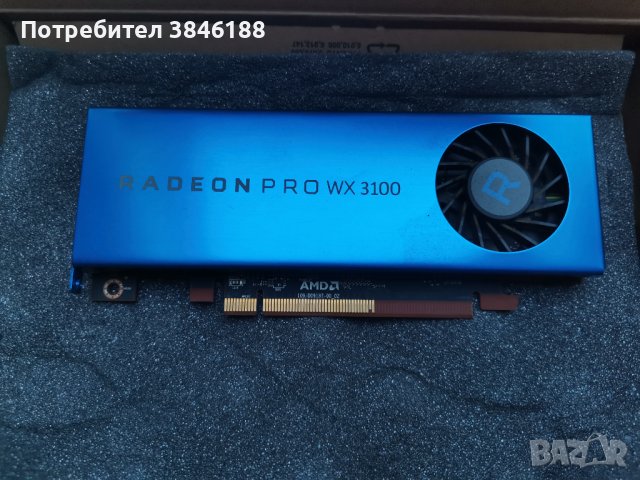 AMD Radeon Pro WX3100 4GB GDDR5 Low-Profile, снимка 8 - Видеокарти - 42252025