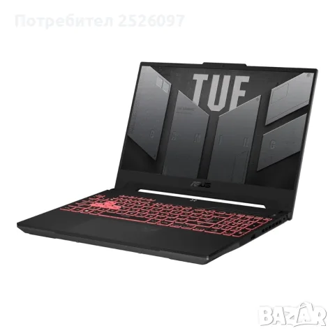 Гаранция ASUS TUF A15/144Hz/RTX 4050/Ryzen 7 7435HS/16GB DDR5/512GB NVMe/RGB, снимка 2 - Лаптопи за работа - 56038617