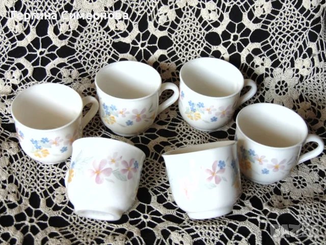 чаши френски аркопал, снимка 1