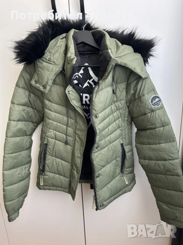 зимно яке superdry, снимка 2 - Якета - 56327620