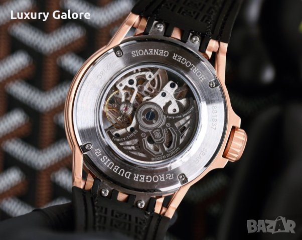 Мъжки часовник Roger Dubuis Excalibur Spider Eon Gold с aвтоматичен механизъм, снимка 5 - Луксозни - 39210904