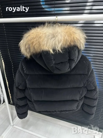 Зимно яке с естествен косъм PR🅰️DA, снимка 3 - Якета - 52162021