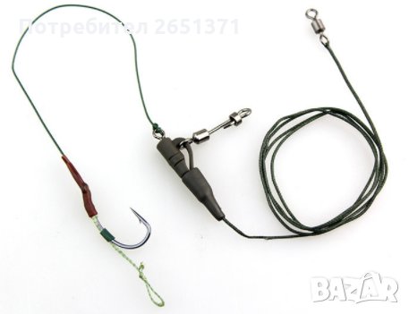 Готов монтаж за шарански риболов, снимка 3 - Въдици - 30516973