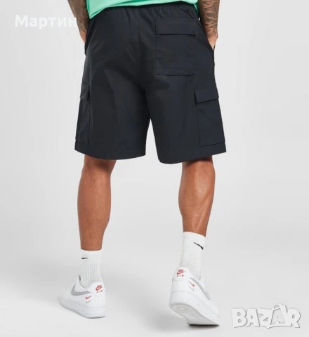 Мъжки къси панталонки Nike Club Cargo Woven - размер XS, снимка 4 - Спортни дрехи, екипи - 50490152