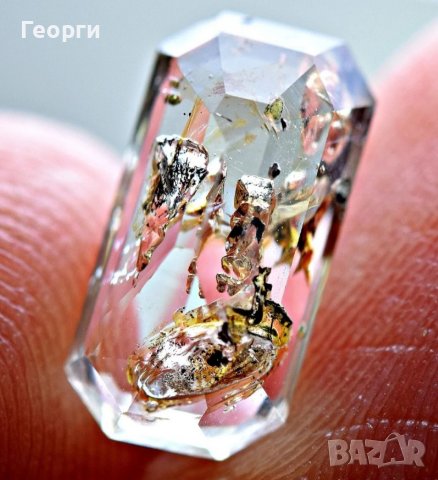 Уникален ултра рядък  петролен кварц диамант, снимка 9 - Други - 37675269