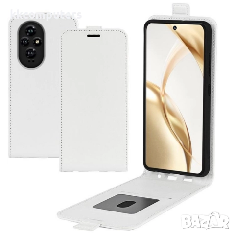 Honor 200 5G Flip2 Кожен Калъф и Скрийн Протектор