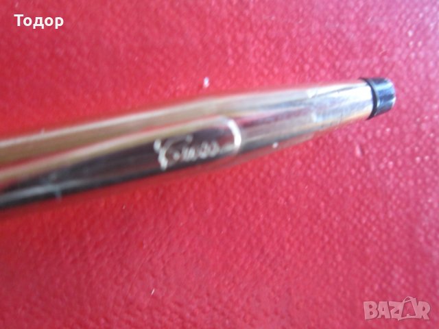Уникален позлатен молив писалка Кросс 20 микрона, снимка 3 - Колекции - 29804684