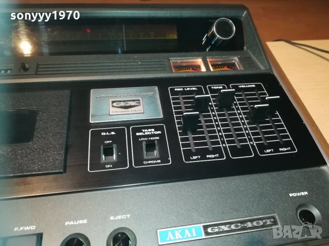 akai gxc-40t made in japan 0501211938, снимка 8 - Ресийвъри, усилватели, смесителни пултове - 31320396