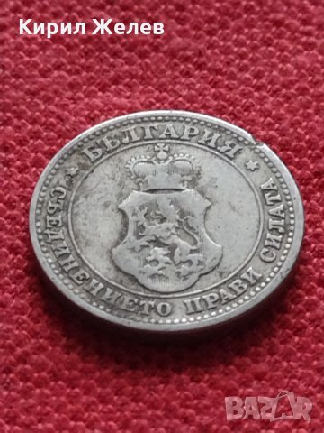 Стара монета над стогодишна 10 стотинки 1906г. Княжество България за колекция - 24835, снимка 6 - Нумизматика и бонистика - 35259309