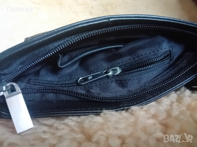 Уникална чантичка естествена кожа , снимка 5 - Чанти - 52231013